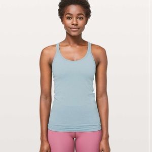 Lululemon Ebb To Street Tank II Blue Cast